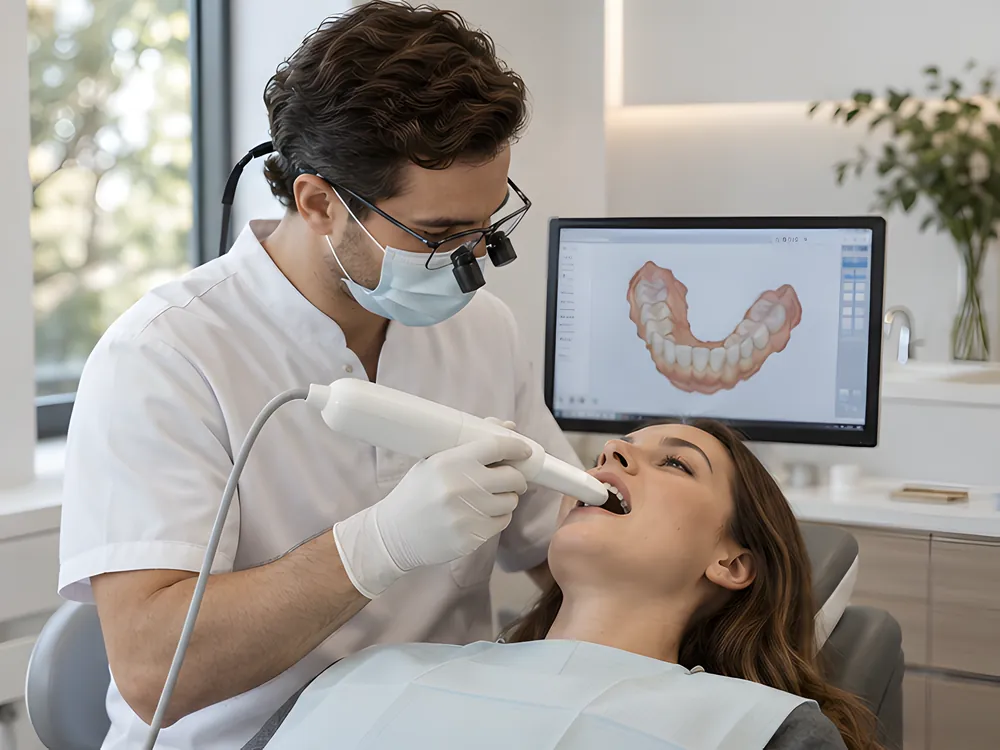 What actually happens during a 3D intraoral scan